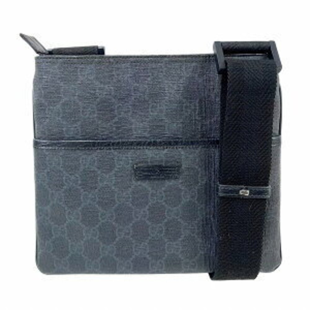 Gucci GG Plus messenger Crossbody bag Black